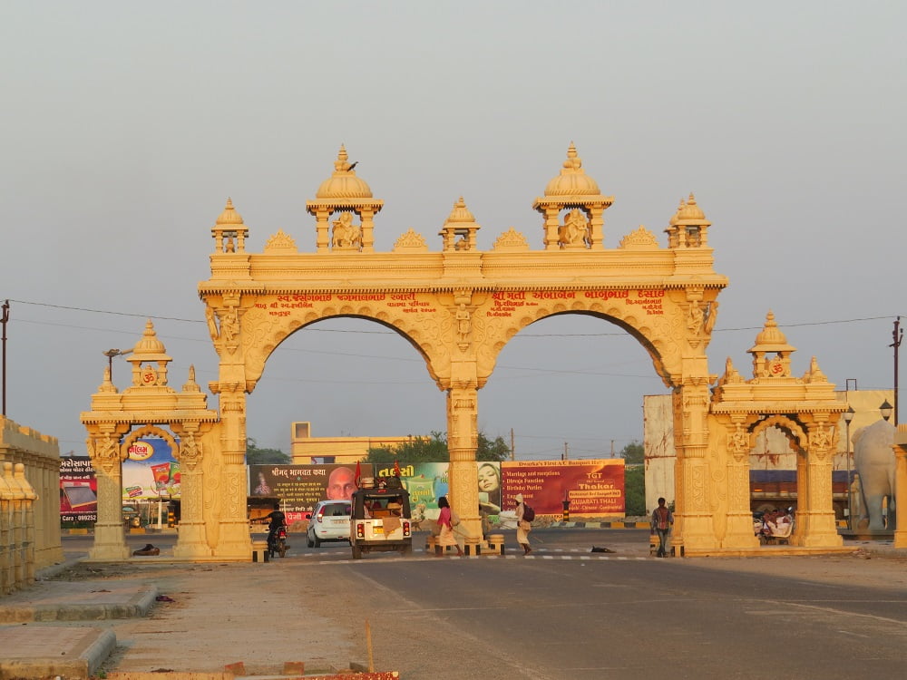 Entrance of Dwarkadhish Temple