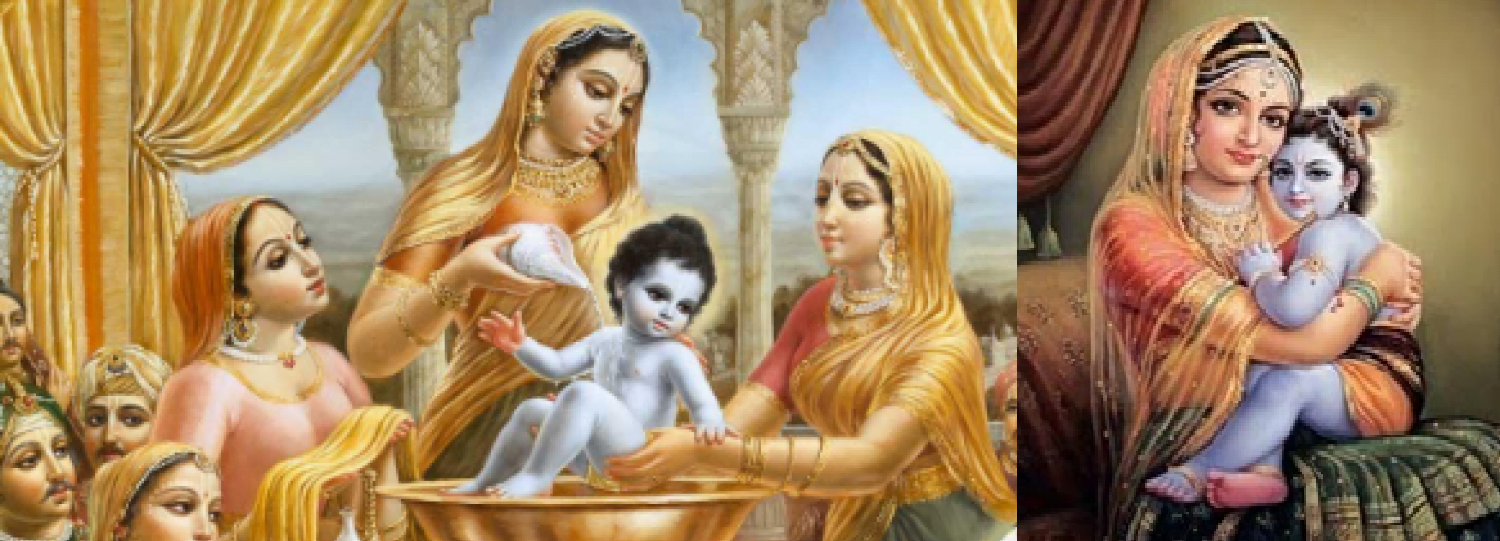 Mata Devaki and Mata Yashoda Poorva Janma